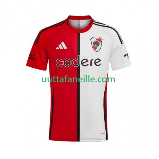 Jalkapallo Pelipaitoja CA River Plate Mies Kotipeliasu 2025-2026 Lyhythihainen