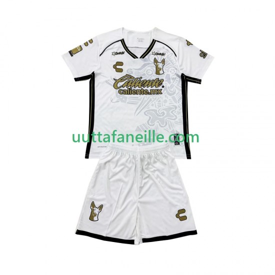 Jalkapallo Pelipaitoja Club Tijuana Lasten Vieraspeliasu 2024-2025 Lyhythihainen