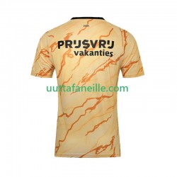 Jalkapallo Pelipaitoja Feyenoord Rotterdam Mies Neljäs peliasu 2024-2025 Lyhythihainen