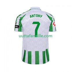 Jalkapallo Pelipaitoja Real Betis ANTONY 7 Mies Kotipeliasu 2024-2025 Lyhythihainen