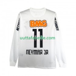 Jalkapallo Pelipaitoja Santos FC Neymar JR 11 2012 Retro Mies Kotipeliasu 2011 Pitkähihainen