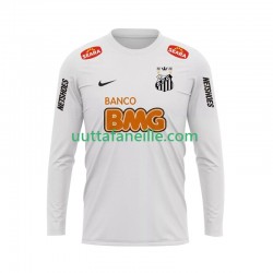 Jalkapallo Pelipaitoja Santos FC 2012 Retro Mies Kotipeliasu 2011 Pitkähihainen