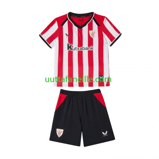 Jalkapallo Pelipaitoja Athletic Bilbao Lasten Kotipeliasu 2026-2027 Lyhythihainen
