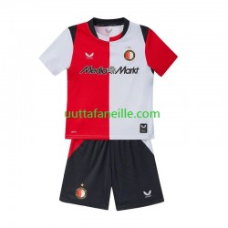 Jalkapallo Pelipaitoja Feyenoord Rotterdam Lasten Kotipeliasu 2026-2027 Lyhythihainen