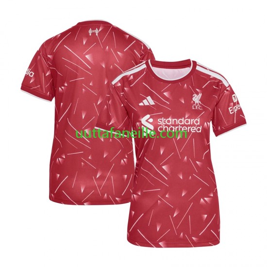 Jalkapallo Pelipaitoja Liverpool Nainen Kotipeliasu 2026-2027 Lyhythihainen