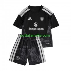 Jalkapallo Pelipaitoja Manchester United Maalivahti Lasten Kotipeliasu 2026-2027 Lyhythihainen