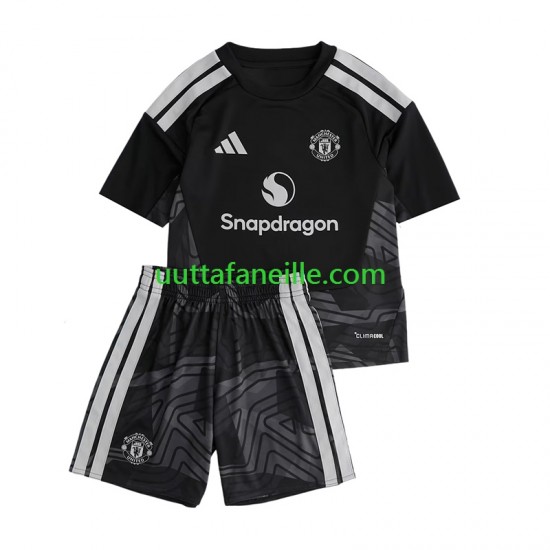 Jalkapallo Pelipaitoja Manchester United Maalivahti Lasten Kotipeliasu 2026-2027 Lyhythihainen