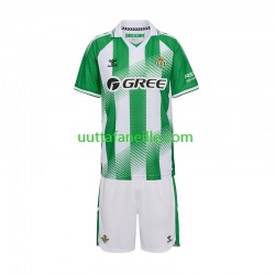 Jalkapallo Pelipaitoja Real Betis Lasten Kotipeliasu 2026-2027 Lyhythihainen
