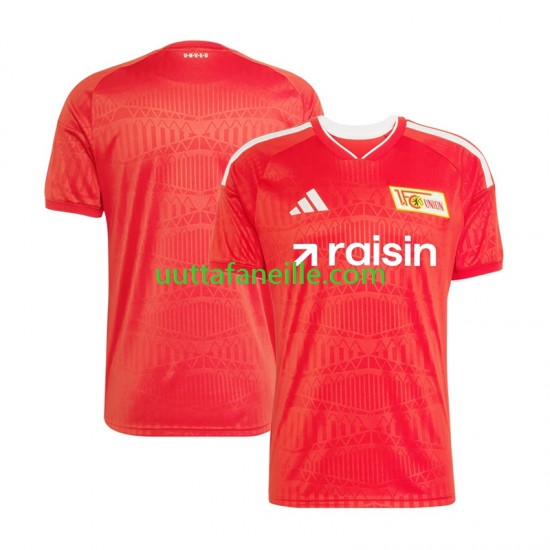 Jalkapallo Pelipaitoja Union Berlin Mies Kotipeliasu 2026-2027 Lyhythihainen