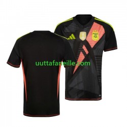 Jalkapallo Pelipaitoja Argentiina Copa America 2024 Maalivahti Mies Kotipeliasu Lyhythihainen