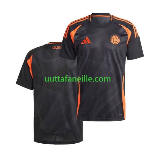 Jalkapallo Pelipaitoja Kolumbia Copa America 2024 Mies Vieraspeliasu Lyhythihainen