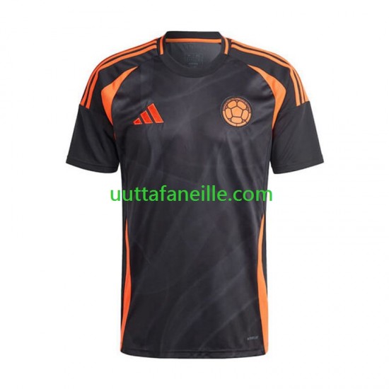 Jalkapallo Pelipaitoja Kolumbia Copa America 2024 Mies Vieraspeliasu Lyhythihainen