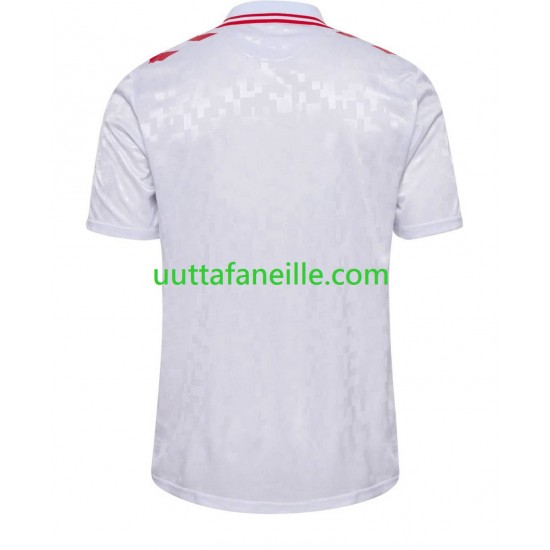 Jalkapallo Pelipaitoja Tanska Mies Vieraspeliasu Euro 2024 Lyhythihainen