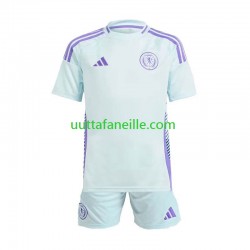 Jalkapallo Pelipaitoja Skotlanti Lasten Vieraspeliasu Euro 2024 Lyhythihainen