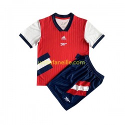 Jalkapallo Pelipaitoja Arsenal Icon Retro Lasten Kotipeliasu 2022-2023 Lyhythihainen