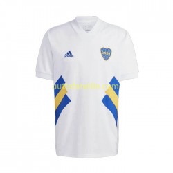 Jalkapallo Pelipaitoja CA Boca Juniors Icon Retro Mies Kotipeliasu 2022-2023 Lyhythihainen