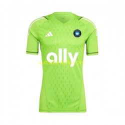 Jalkapallo Pelipaitoja Charlotte FC Maalivahti Mies Kotipeliasu 2023-2024 Lyhythihainen