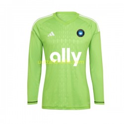 Jalkapallo Pelipaitoja Charlotte FC Maalivahti Mies Kotipeliasu 2023-2024 Pitkähihainen