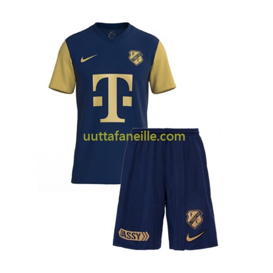 Jalkapallo Pelipaitoja FC Utrecht Lasten Kolmas peliasu 2022-2023 Lyhythihainen