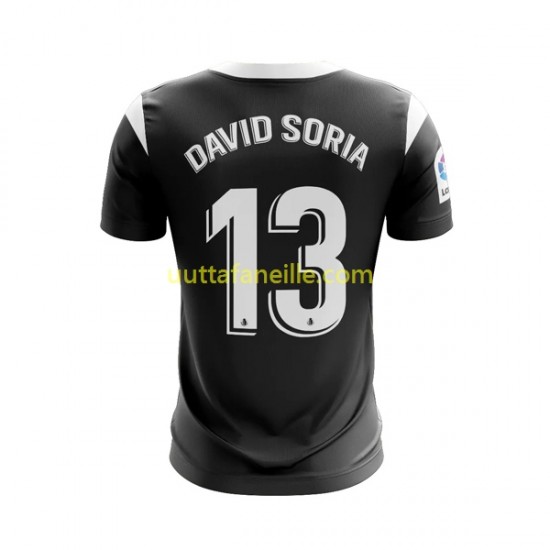 Jalkapallo Pelipaitoja Getafe CF David Soria 13 Mies Vieraspeliasu 2022-2023 Lyhythihainen