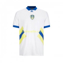 Jalkapallo Pelipaitoja Leeds United Icon Retro Mies Kotipeliasu 2022-2023 Lyhythihainen