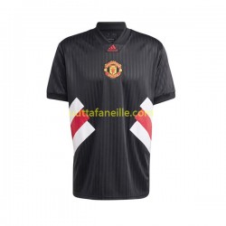 Jalkapallo Pelipaitoja Manchester United Icon Retro Mies Kotipeliasu 2022-2023 Lyhythihainen