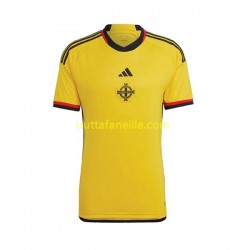 Jalkapallo Pelipaitoja Pohjois-Irlanti Mies Kotipeliasu 2023 Lyhythihainen