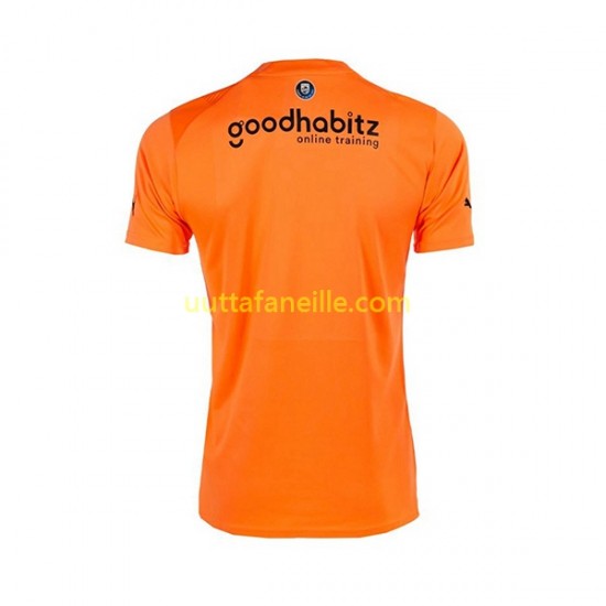 Jalkapallo Pelipaitoja PSV Eindhoven Maalivahti Mies Vieraspeliasu 2022-2023 Lyhythihainen