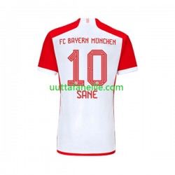 Jalkapallo Pelipaitoja FC Bayern München Leroy Sane 10 Mies Kotipeliasu 2023-2024 Lyhythihainen