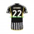 Jalkapallo Pelipaitoja Juventus Angel Di Maria 22 Mies Kotipeliasu 2023-2024 Lyhythihainen