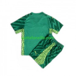 Jalkapallo Pelipaitoja Manchester City Maalivahti Lasten Kotipeliasu 2023-2024 Lyhythihainen