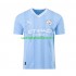 Jalkapallo Pelipaitoja Manchester City Mies Kotipeliasu 2023-2024 Lyhythihainen