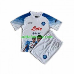 Jalkapallo Pelipaitoja Napoli Face Game Minjae 3 Lasten Kotipeliasu 2022-2023 Lyhythihainen