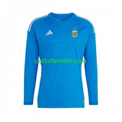 Jalkapallo Pelipaitoja Argentiina Maalivahti Mies Kolmas peliasu 2023 Pitkähihainen