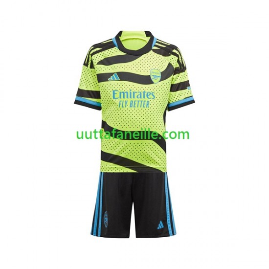 Jalkapallo Pelipaitoja Arsenal Lasten Vieraspeliasu 2023-2024 Lyhythihainen