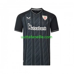 Jalkapallo Pelipaitoja Athletic Bilbao Maalivahti Mies Kotipeliasu 2023-2024 Lyhythihainen