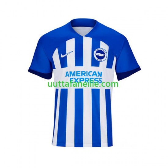 Jalkapallo Pelipaitoja Brighton & Hove Albion Mies Kotipeliasu 2023-2024 Lyhythihainen