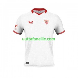 Jalkapallo Pelipaitoja Sevilla FC Mies Kotipeliasu 2023-2024 Lyhythihainen