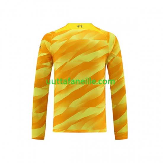 Jalkapallo Pelipaitoja Liverpool Maalivahti Mies Kolmas peliasu 2023-2024 Pitkähihainen