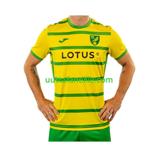 Jalkapallo Pelipaitoja Norwich City Mies Kotipeliasu 2023-2024 Lyhythihainen
