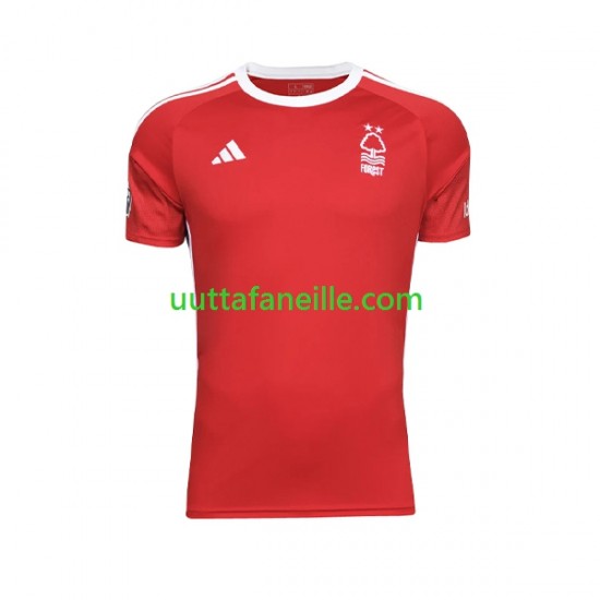 Jalkapallo Pelipaitoja Nottingham Forest Mies Kotipeliasu 2023-2024 Lyhythihainen