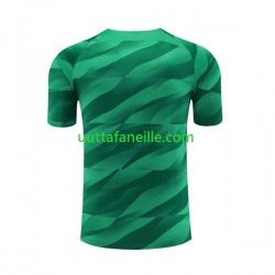 Jalkapallo Pelipaitoja Paris Saint-Germain Maalivahti Mies Kotipeliasu 2023-2024 Lyhythihainen