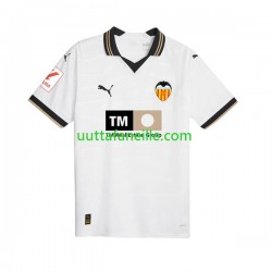 Jalkapallo Pelipaitoja Valencia CF Mies Kotipeliasu 2023-2024 Lyhythihainen