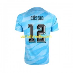 Jalkapallo Pelipaitoja Corinthians Cassio 12 Maalivahti Mies Kotipeliasu 2023-2024 Lyhythihainen