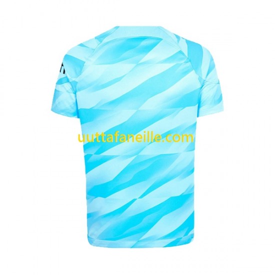 Jalkapallo Pelipaitoja Tottenham Hotspur Maalivahti Mies Kotipeliasu 2023-2024 Lyhythihainen