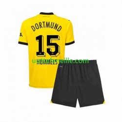 Jalkapallo Pelipaitoja Borussia Dortmund Mats Hummels 15 Lasten Kotipeliasu 2023-2024 Lyhythihainen