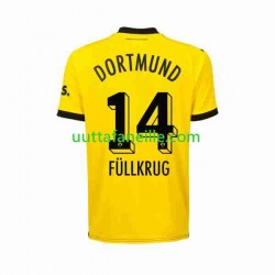 Jalkapallo Pelipaitoja Borussia Dortmund Niclas Fullkrug 14 Mies Kotipeliasu 2023-2024 Lyhythihainen