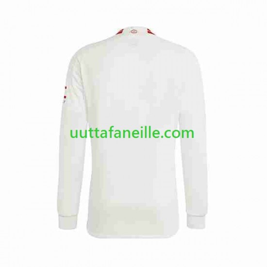 Jalkapallo Pelipaitoja Manchester United Mies Kolmas peliasu 2023-2024 Pitkähihainen