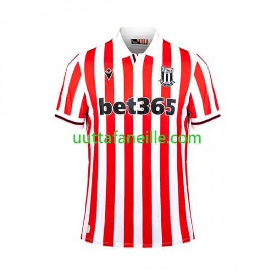 Jalkapallo Pelipaitoja Stoke City Mies Kotipeliasu 2023-2024 Lyhythihainen