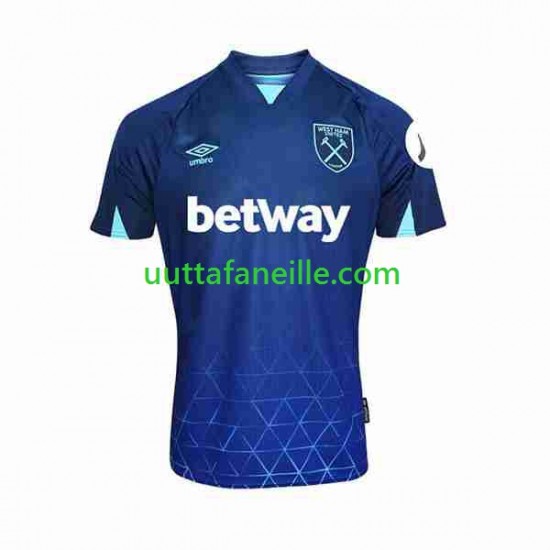 Jalkapallo Pelipaitoja West Ham United Mies Kolmas peliasu 2023-2024 Lyhythihainen